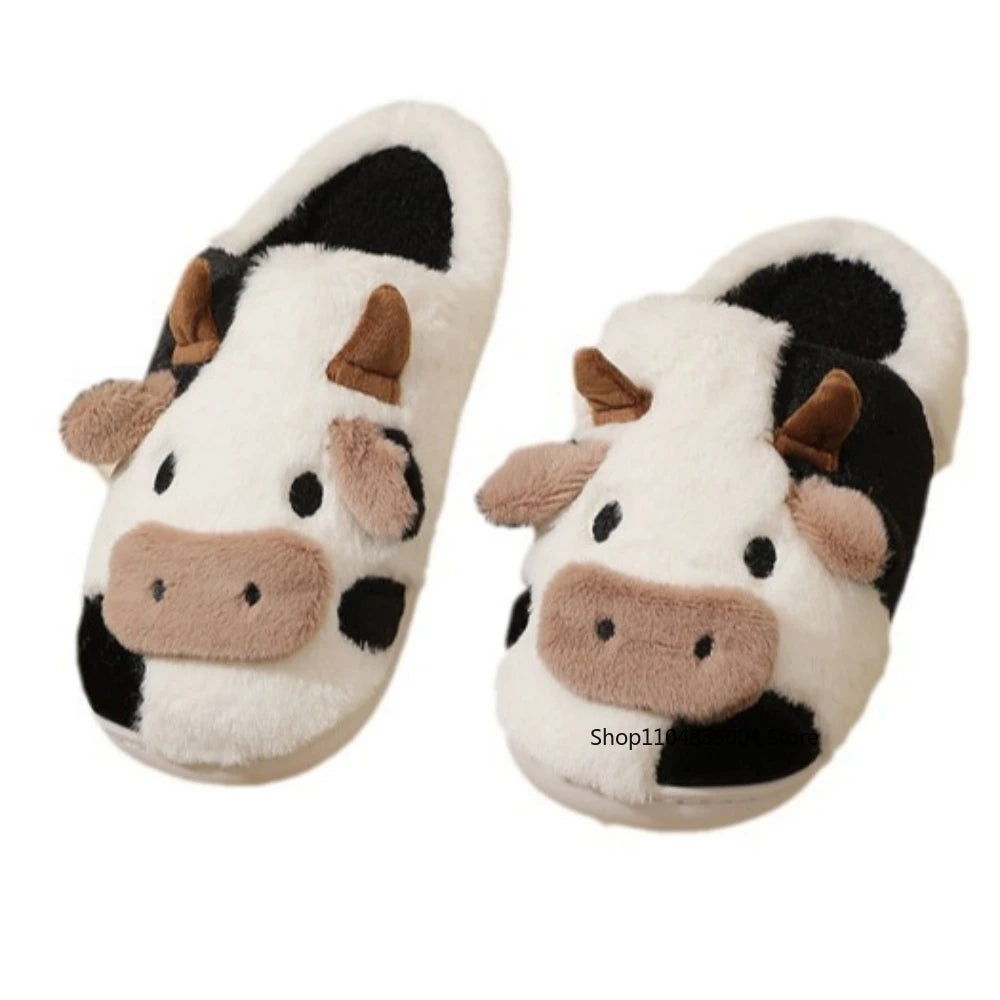 Coziee Cute Cow Slippers