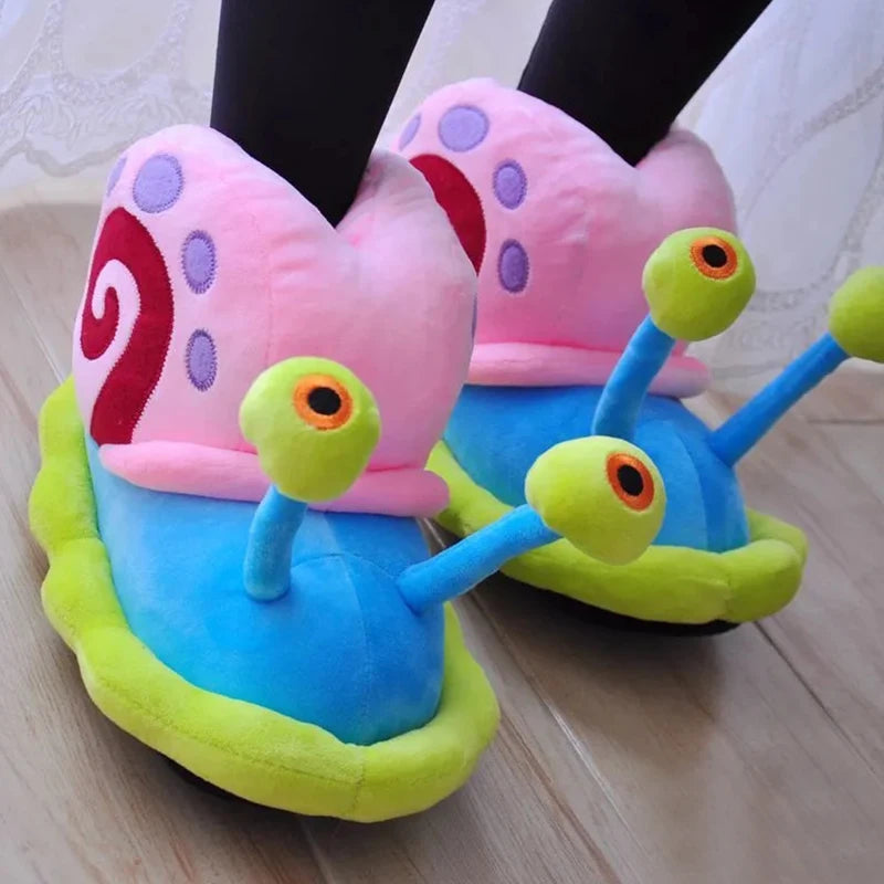 Coziee Funny Cartoon Snail Slippers