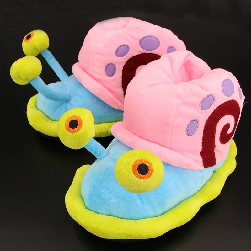 Coziee Funny Cartoon Snail Slippers