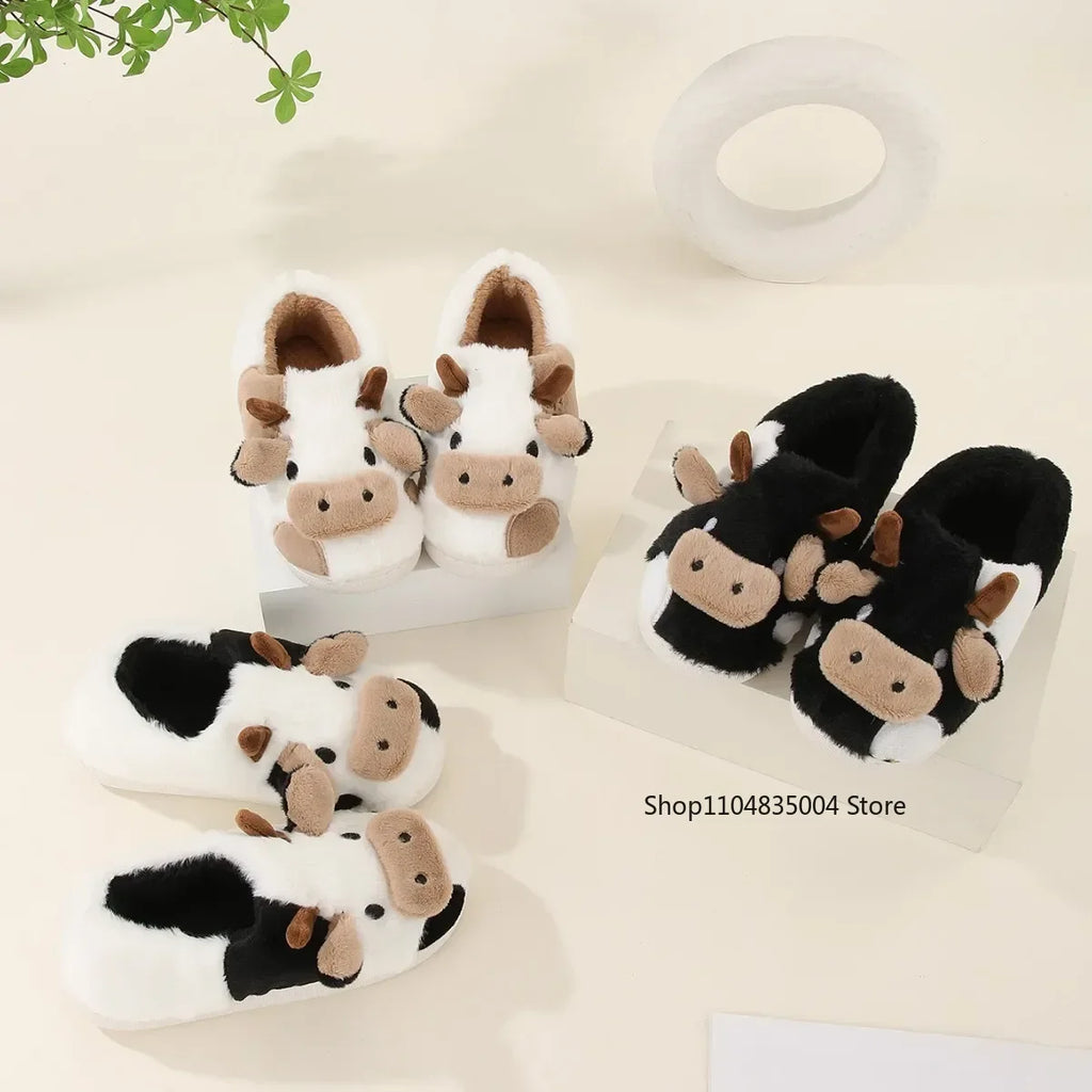 Coziee Cute Cow Slippers
