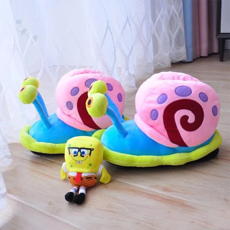 Coziee Funny Cartoon Snail Slippers